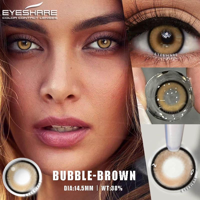 Bubble colors contacts