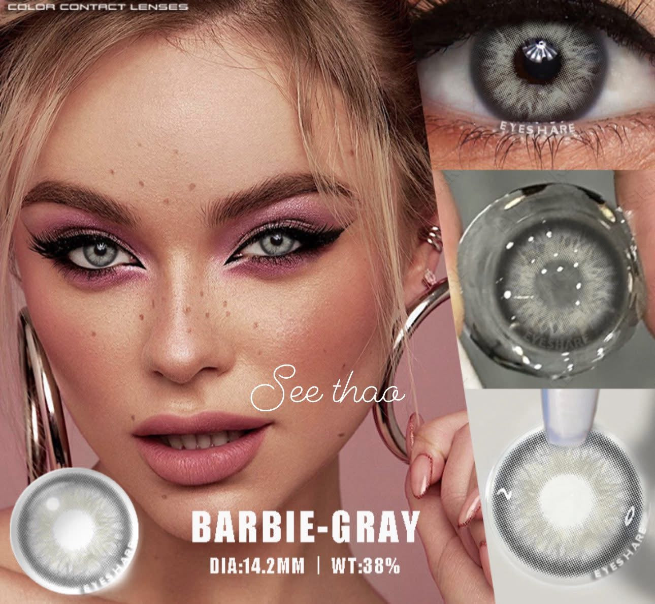 Barbie color contact