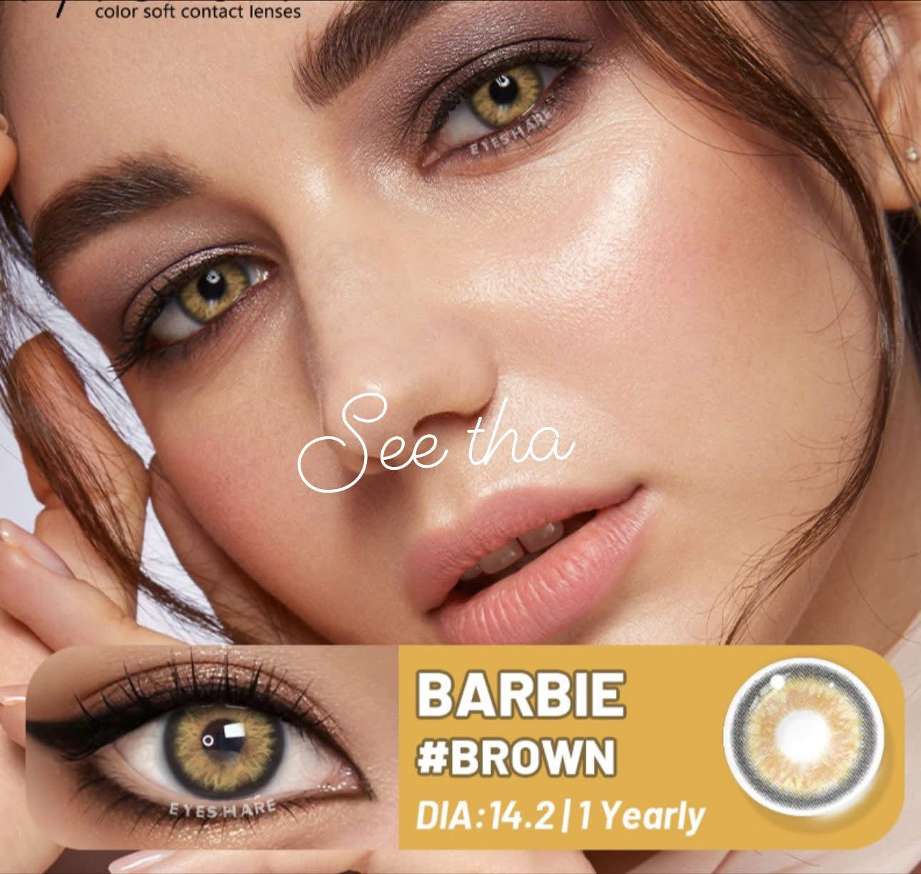 Barbie color contact